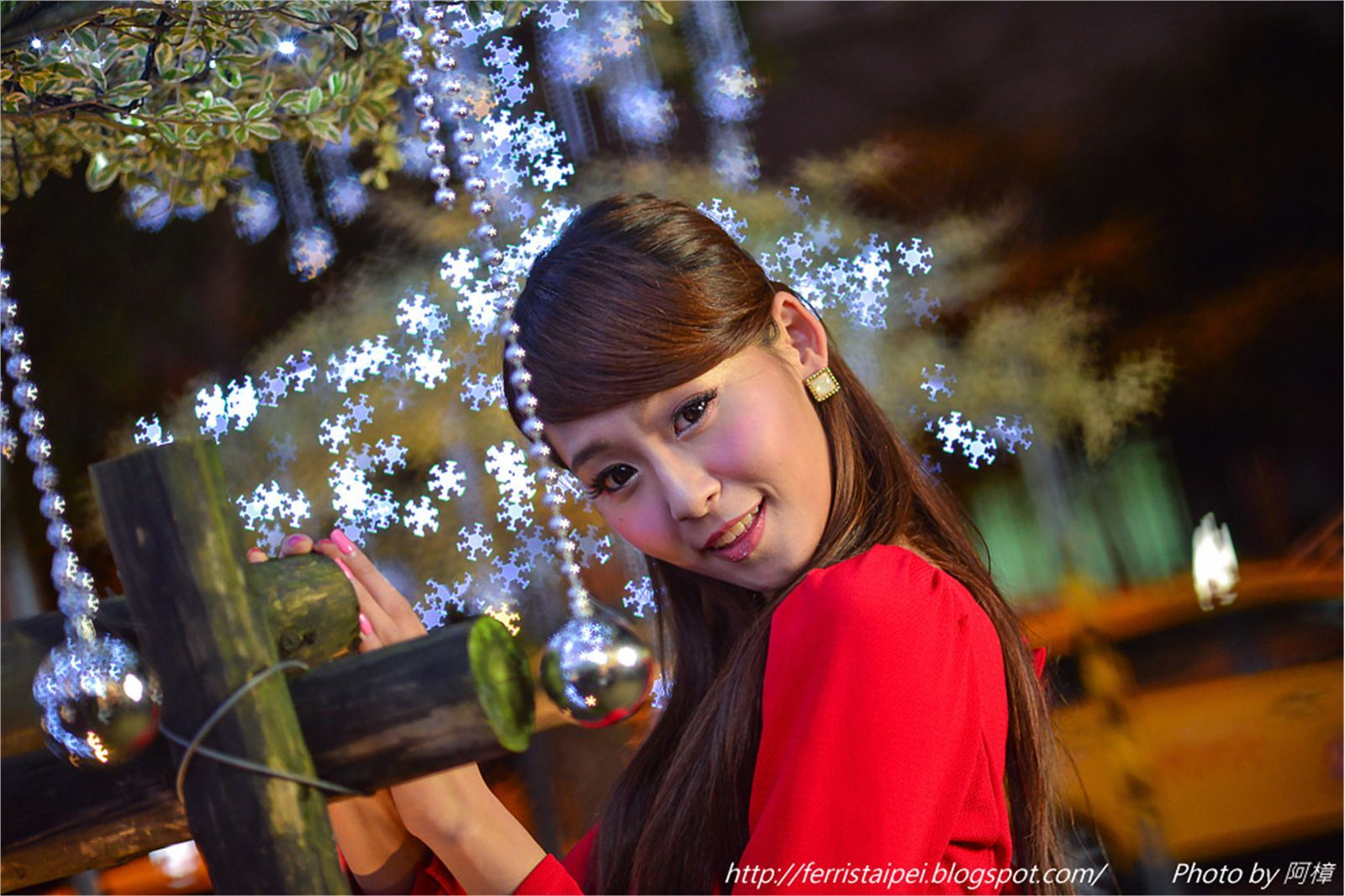 Beautyleg女神-小雪 Winnie台南耶诞夜拍